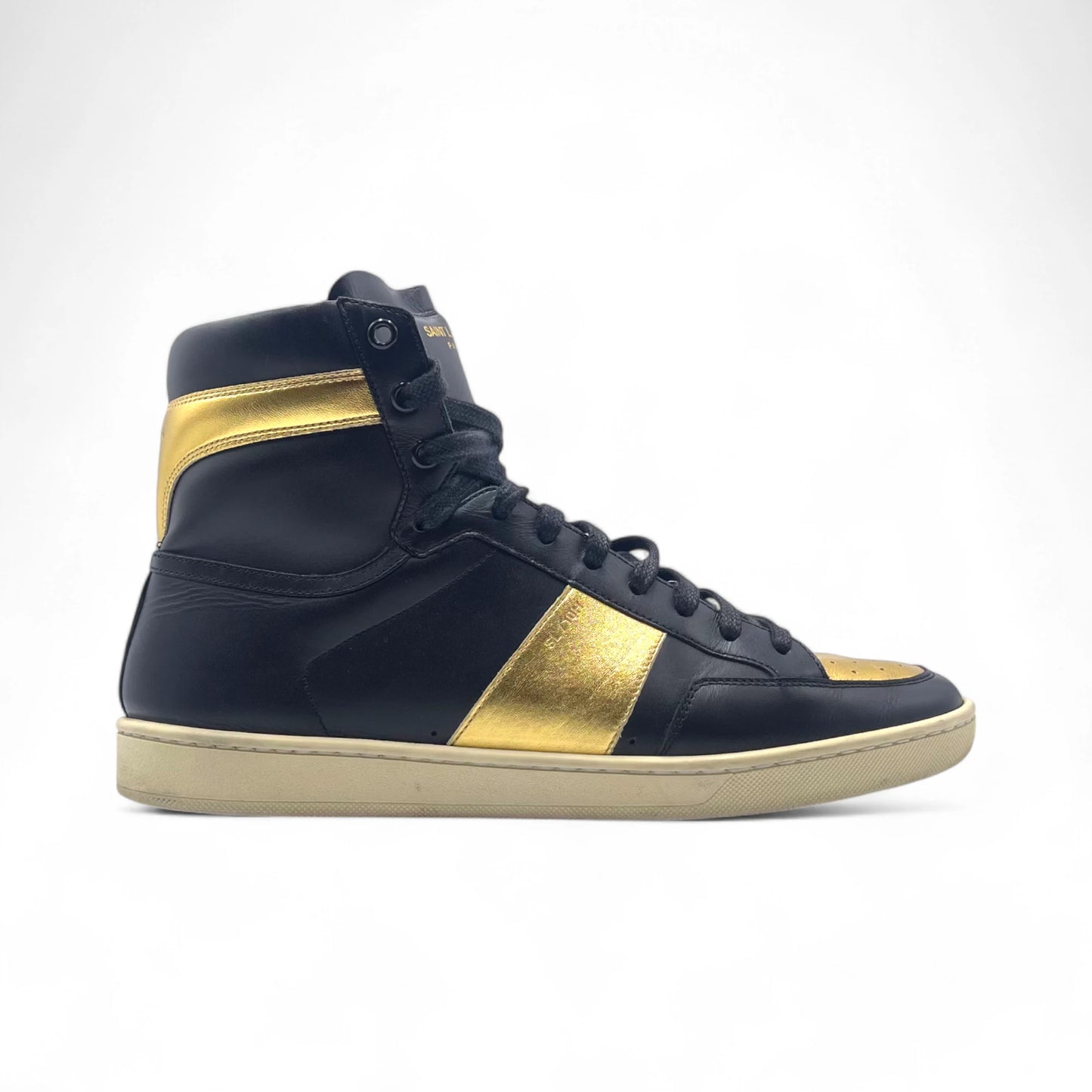 YSL Black Gold Hi Top