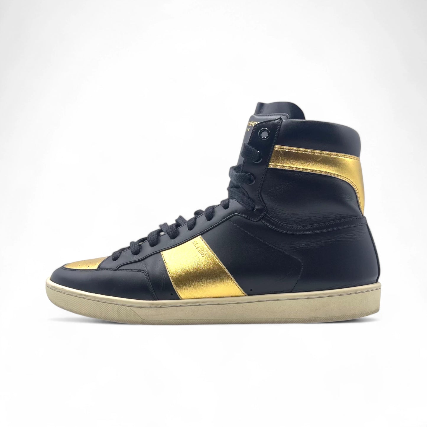 YSL Black Gold Hi Top