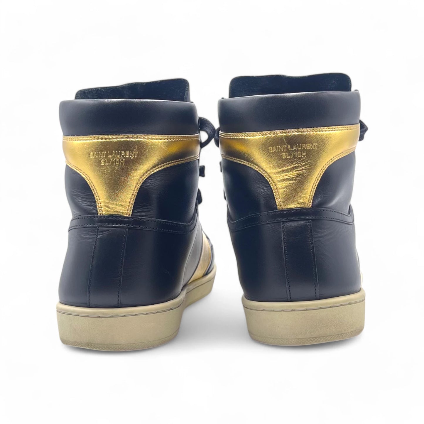 YSL Black Gold Hi Top