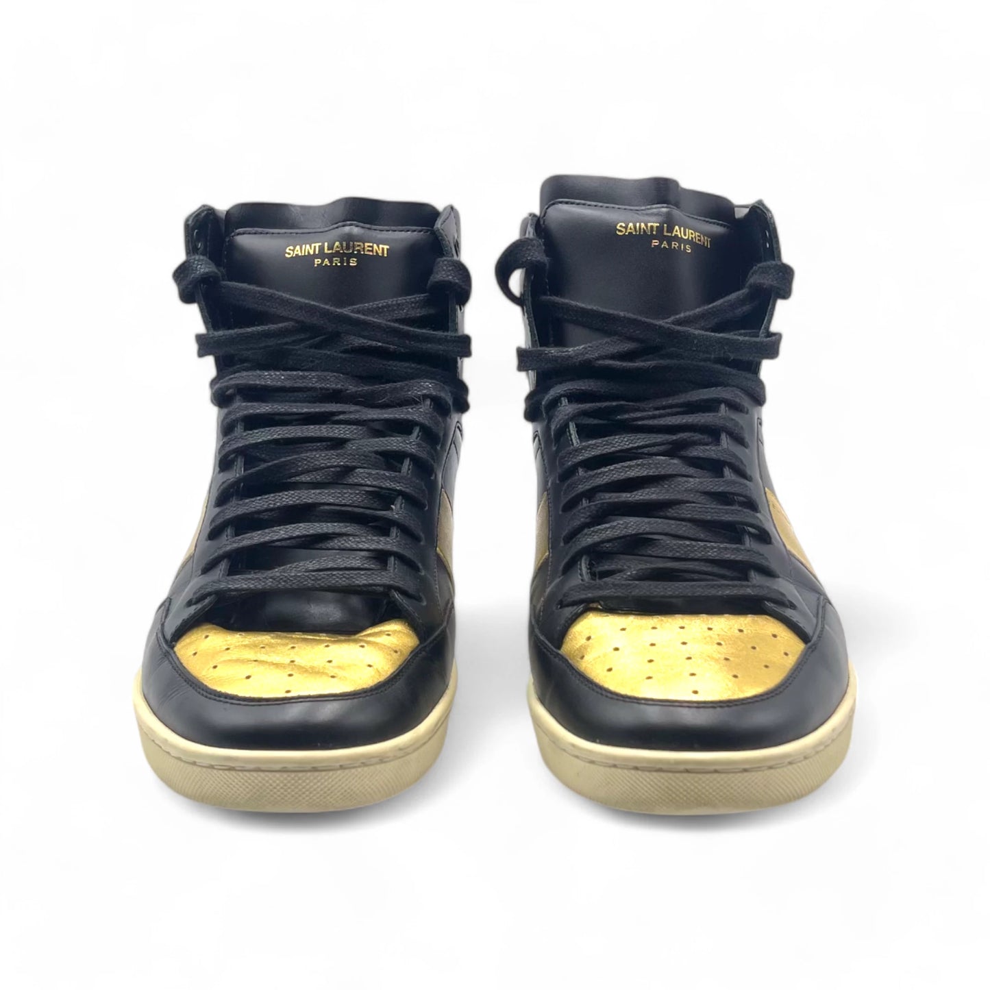 YSL Black Gold Hi Top