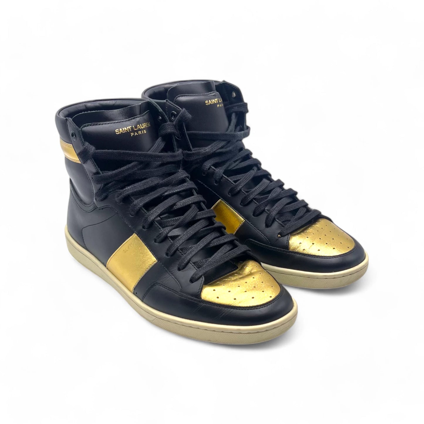 YSL Black Gold Hi Top