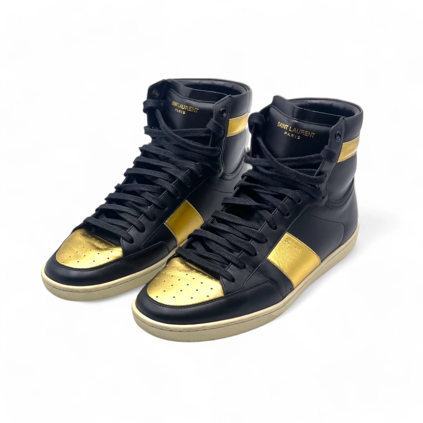 YSL Black Gold Hi Top