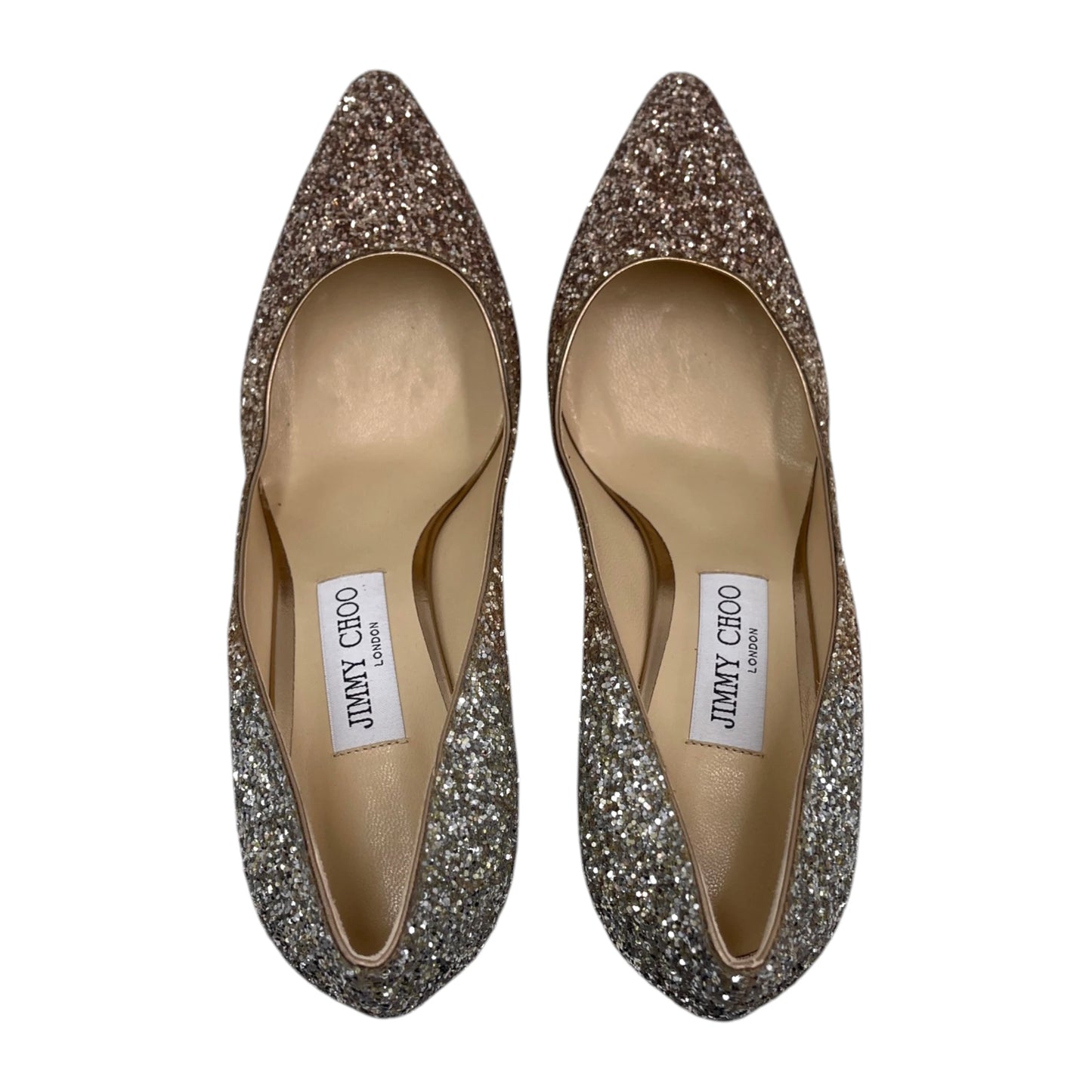 Jimmy Choo Romy Glitter Pump
