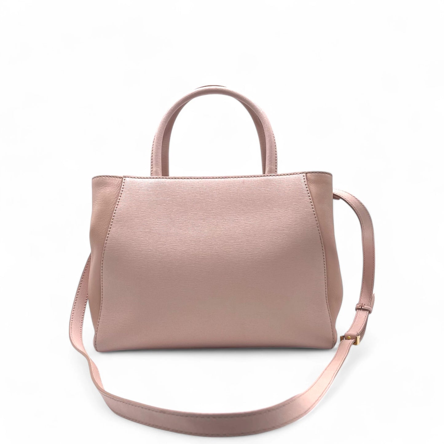 Fendi Blush Texture leather Bag