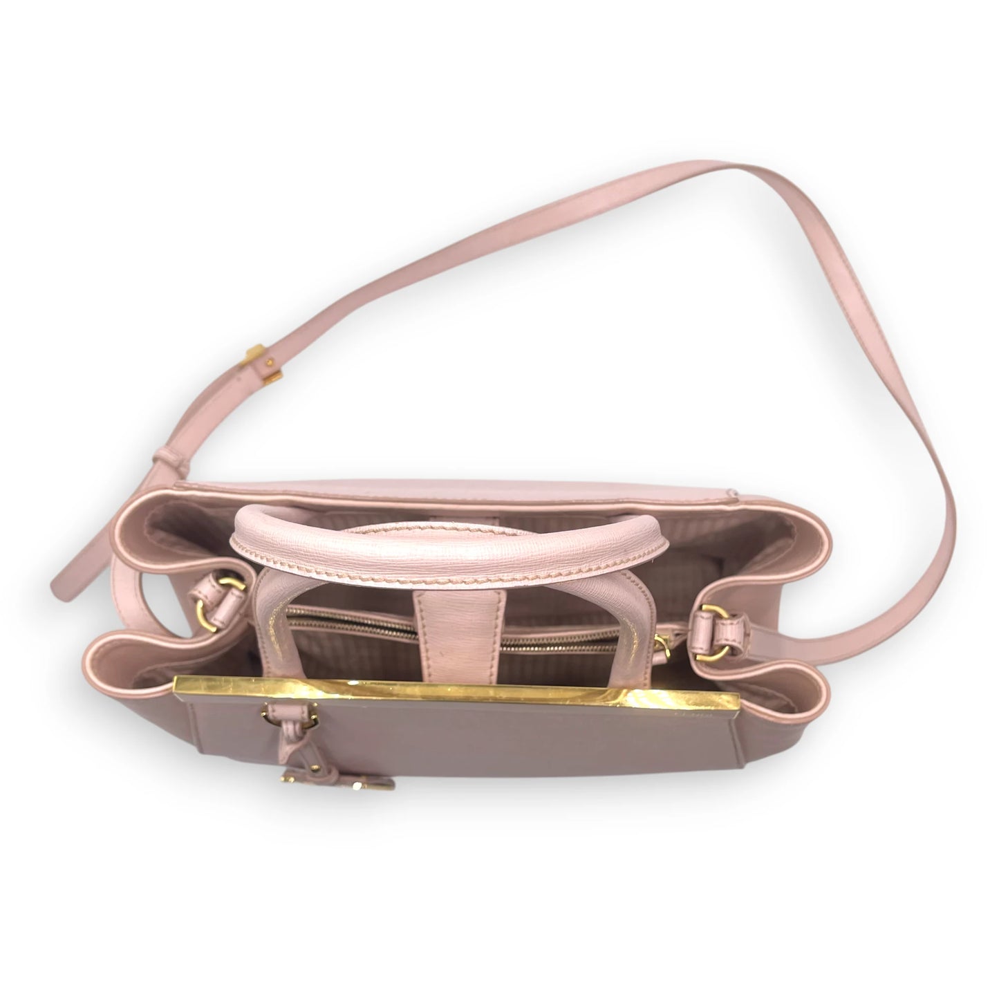 Fendi Blush Texture leather Bag