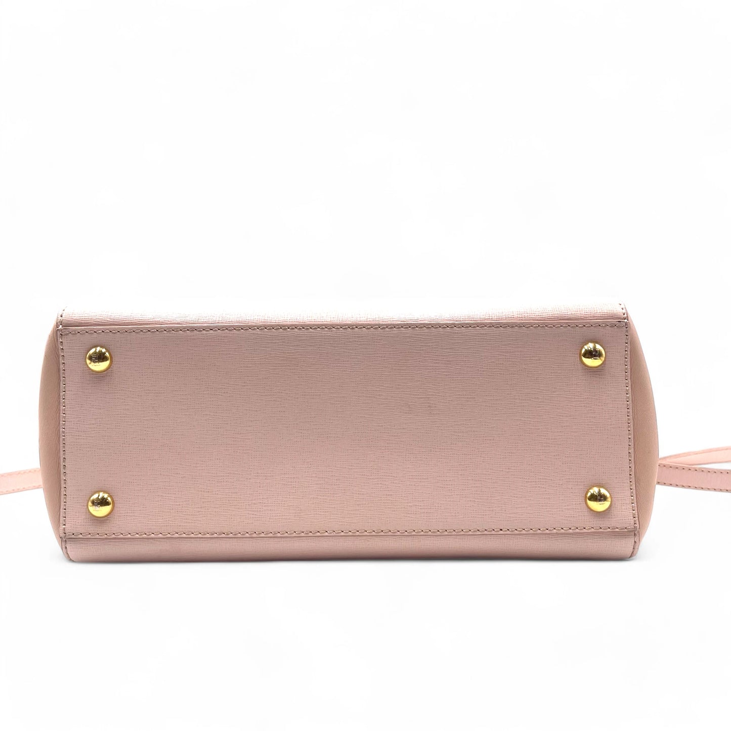 Fendi Blush Texture leather Bag