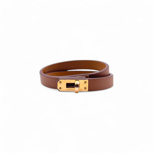 Hermes Kelly Double Bracelet