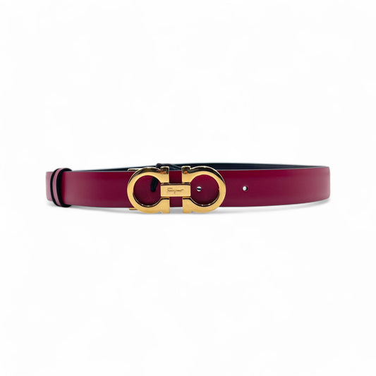 Ferragamo Gancini Reversible Belt 75