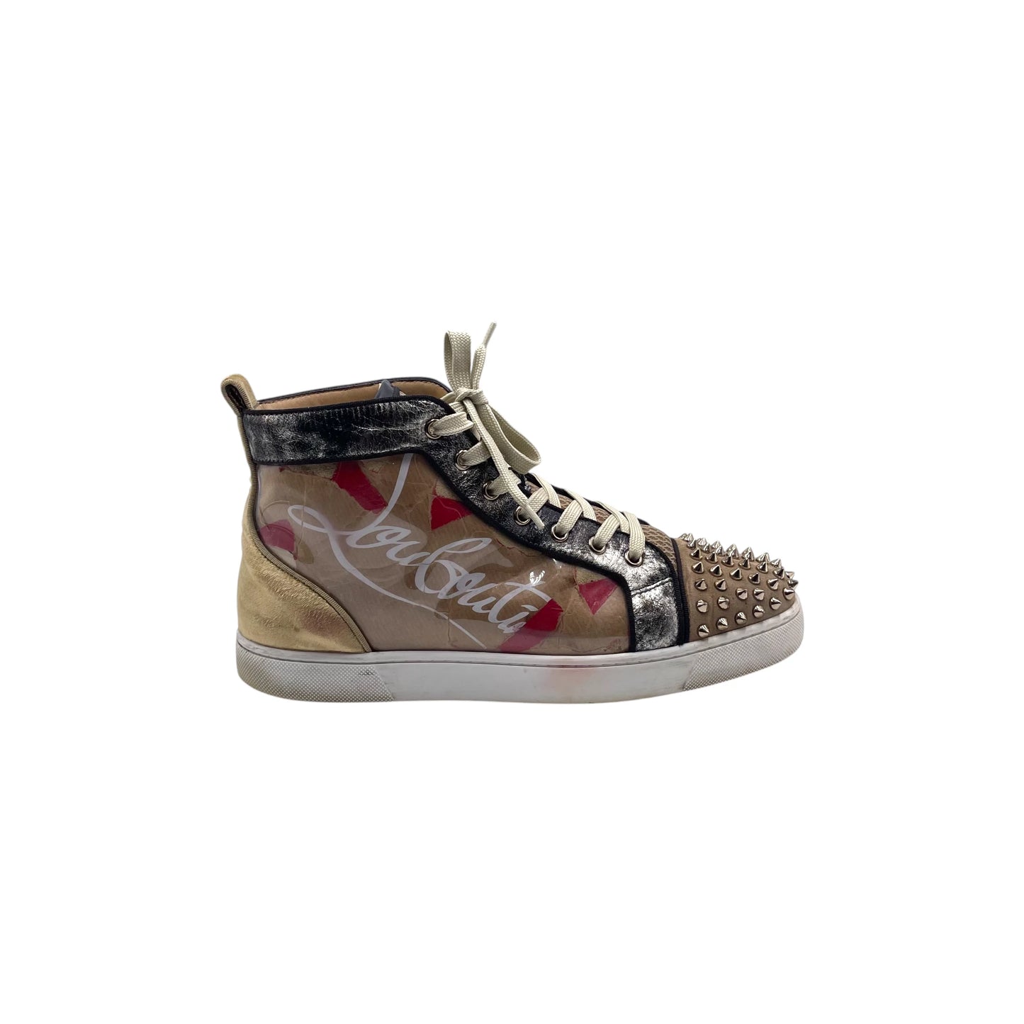 Louboutin Loubi Kraft High-Top Snkr