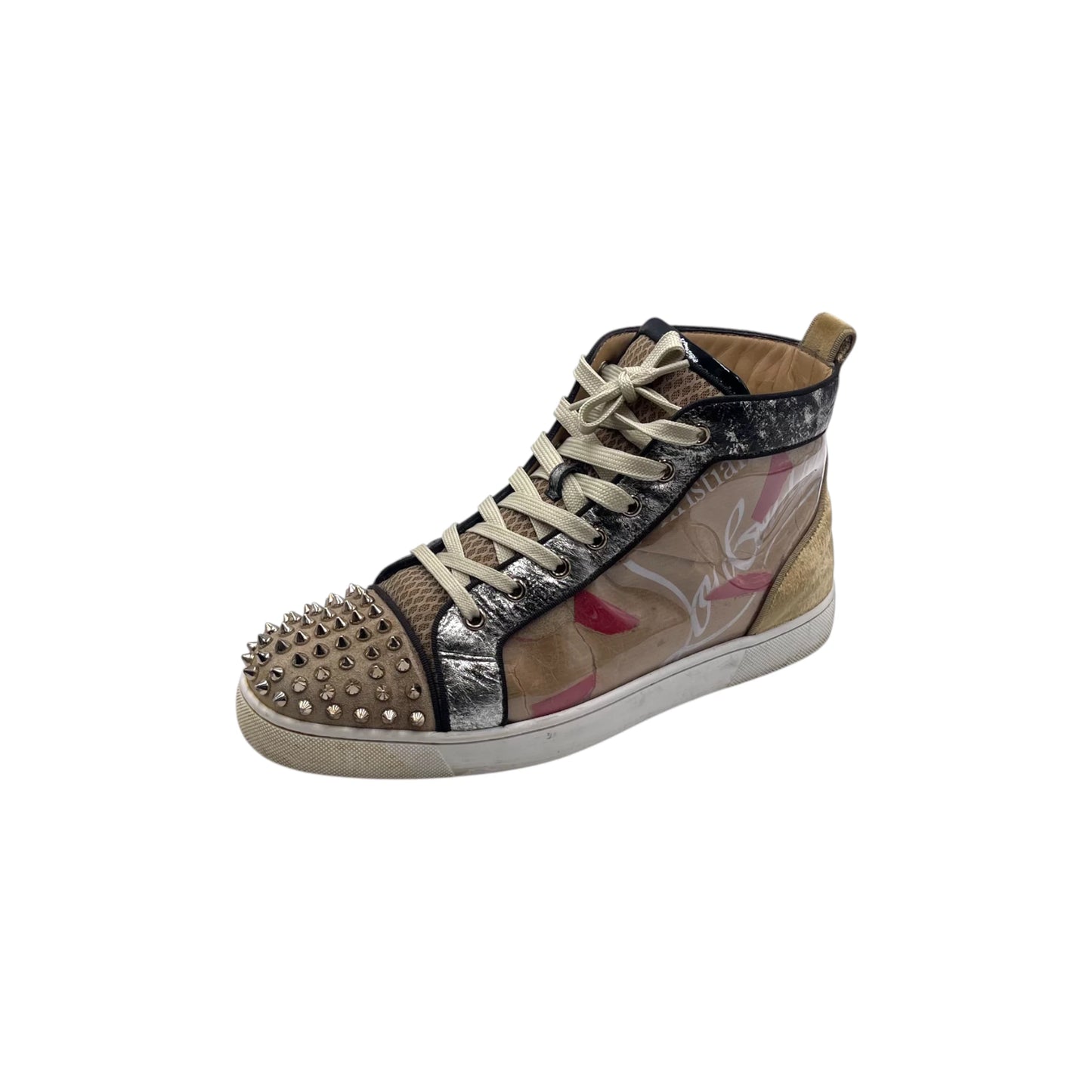 Louboutin Loubi Kraft High-Top Snkr