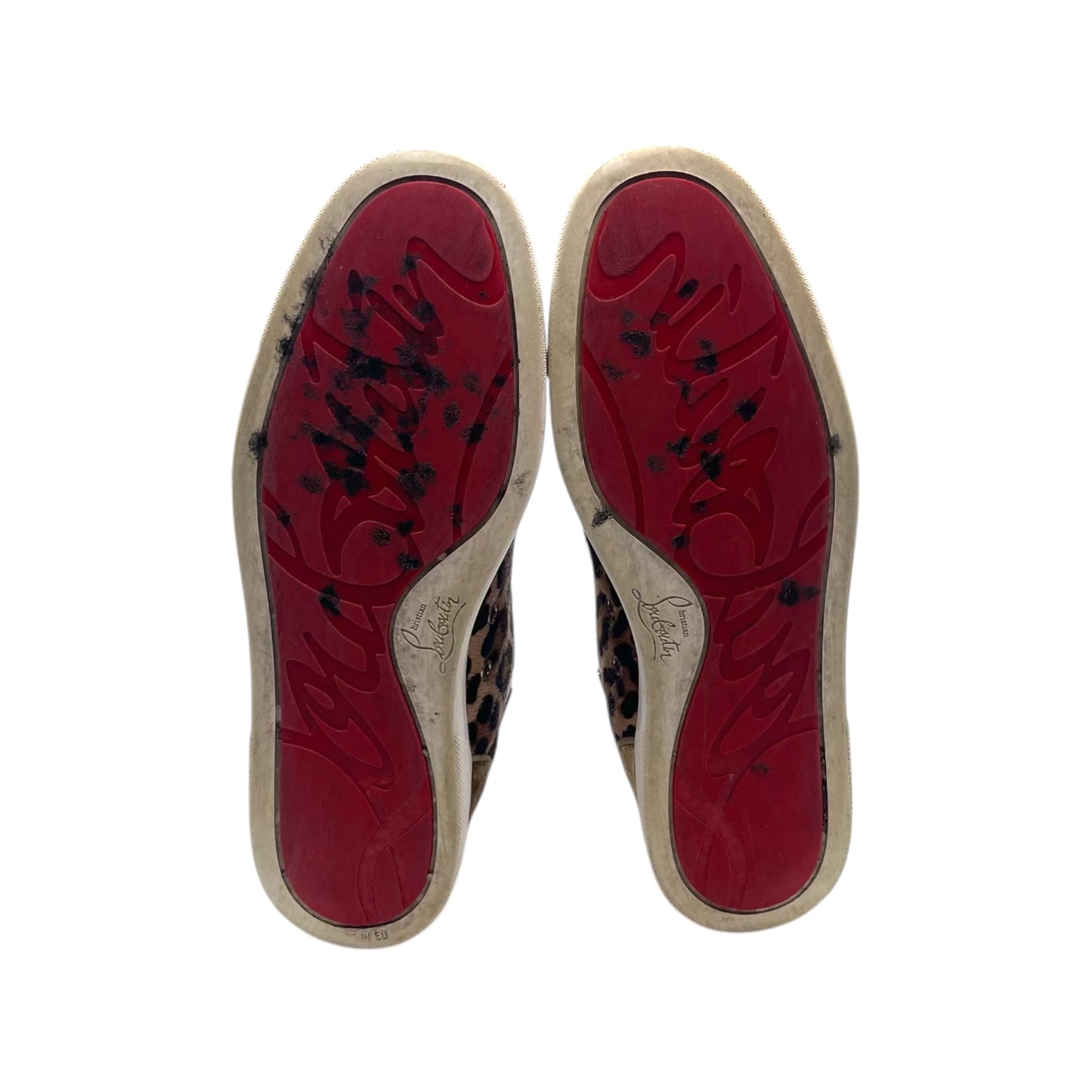 Louboutin Loubi Kraft High-Top Snkr