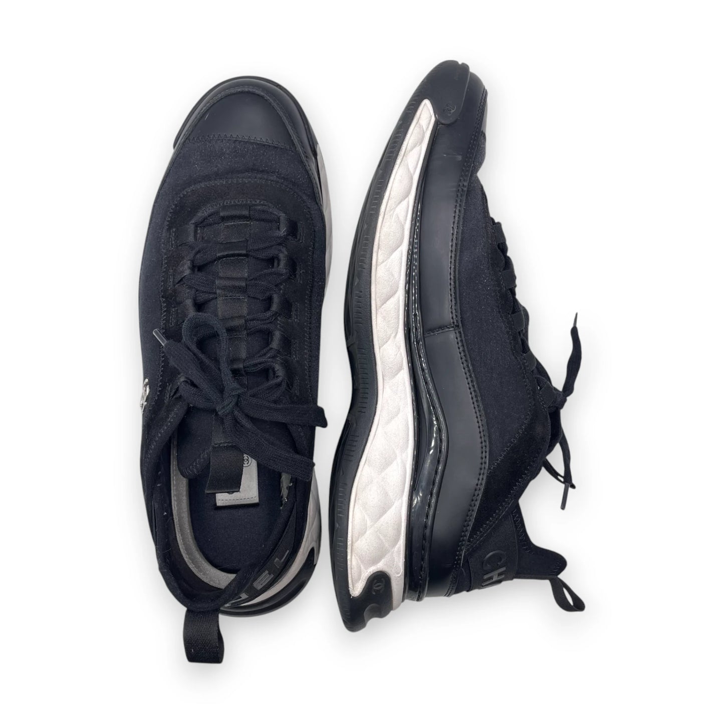 Chanel Black Low Sneaker Men