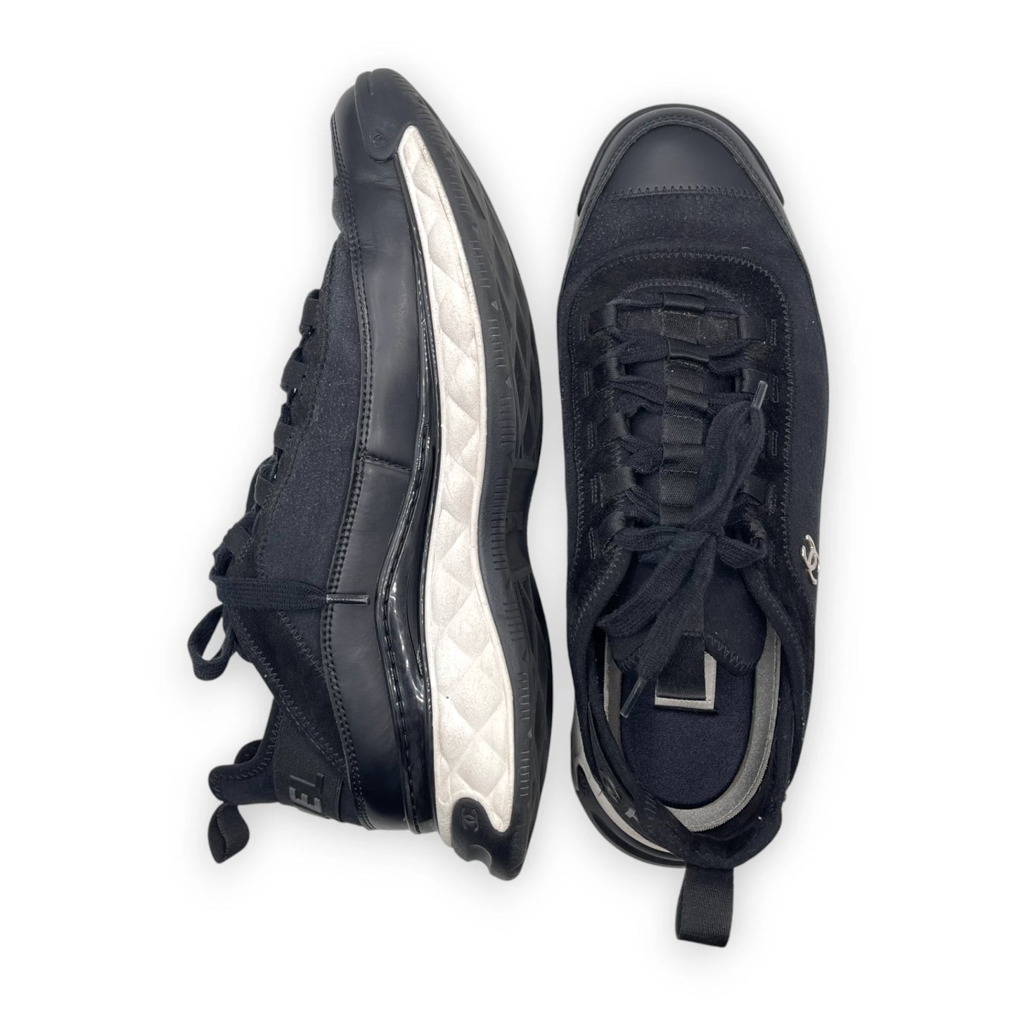 Chanel Black Low Sneaker Men