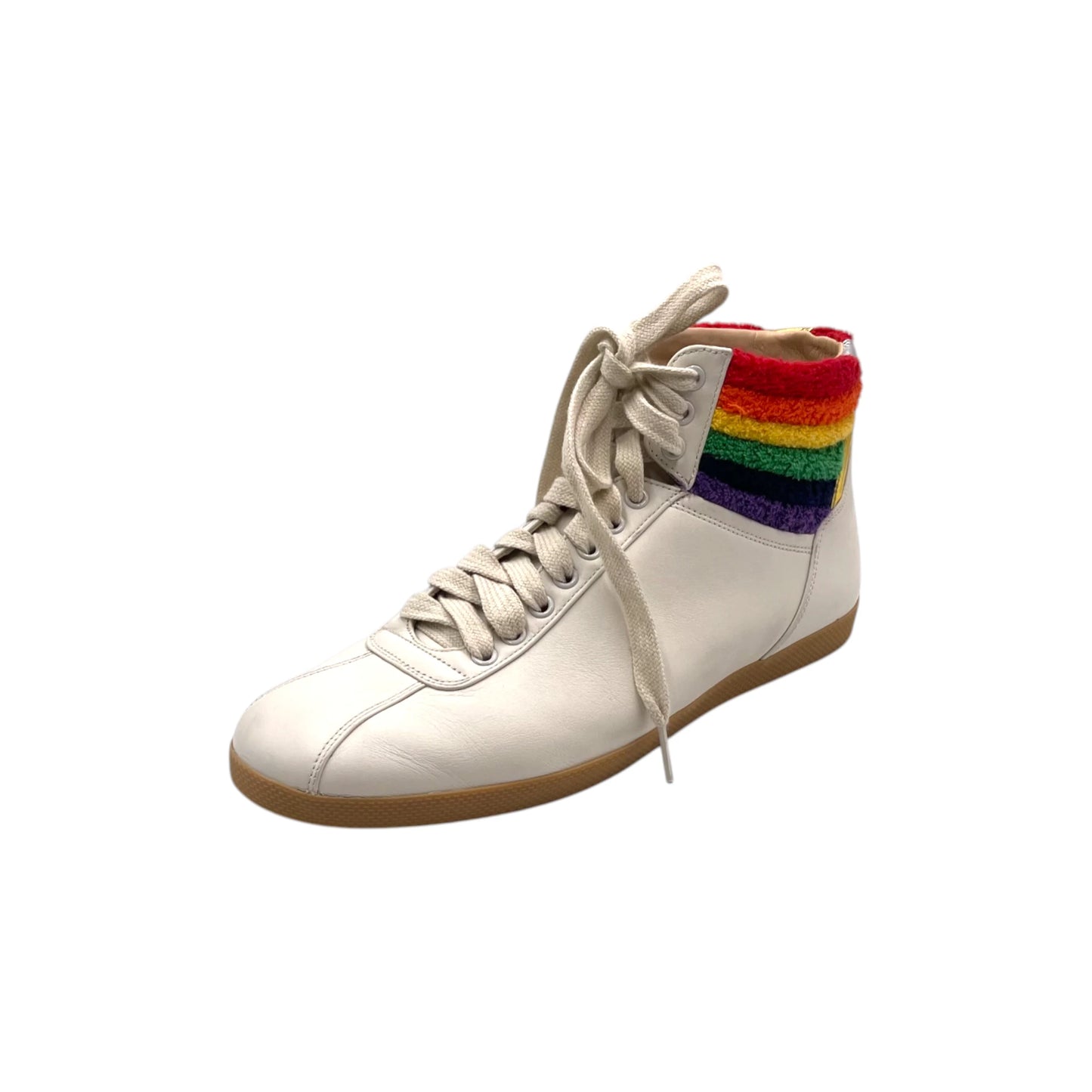 Gucci Rainbow Leather High-Top Men's Snkr