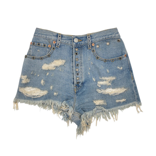 Gucci Distressed Denim Short