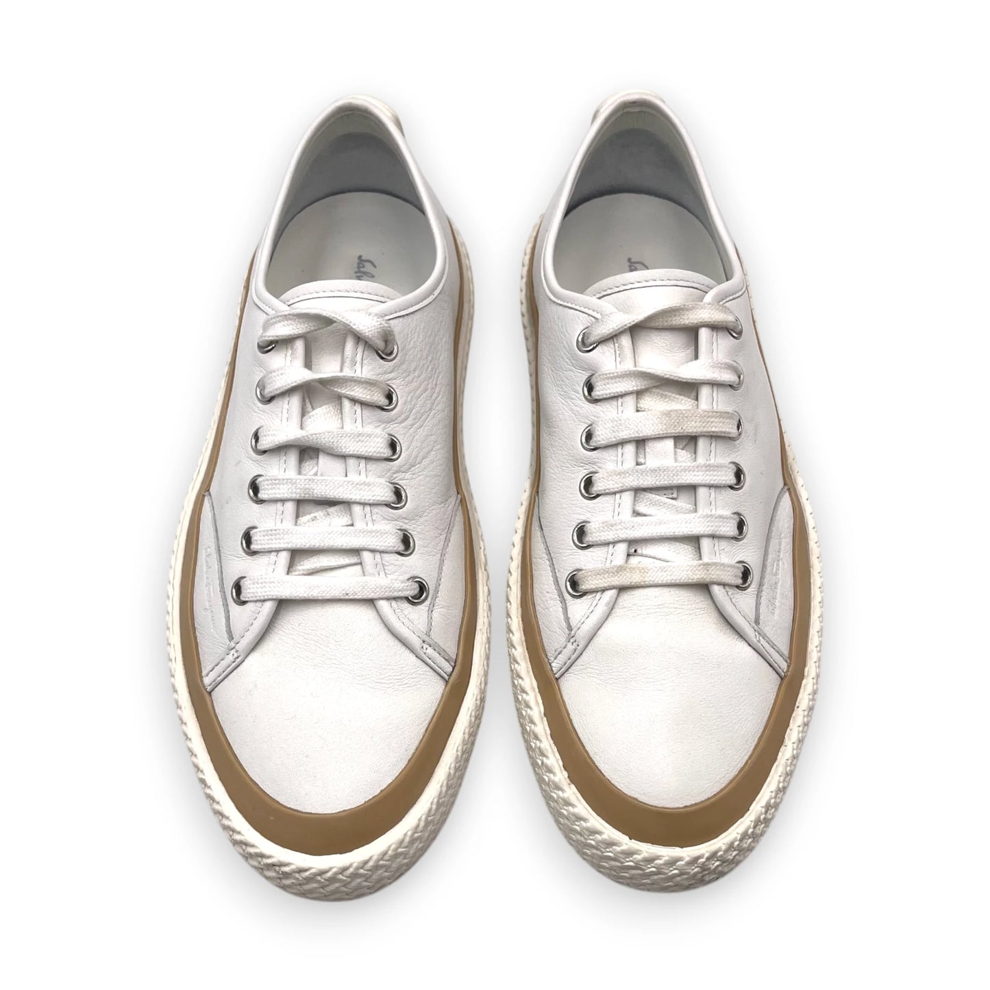 Ferragamo Textured Sole Sneakers