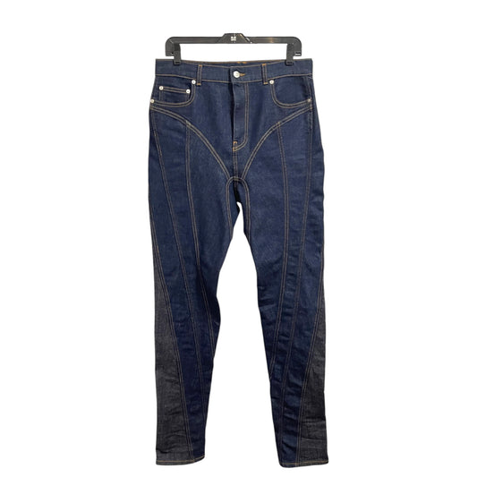 Mugler Spiral Denim Jeans