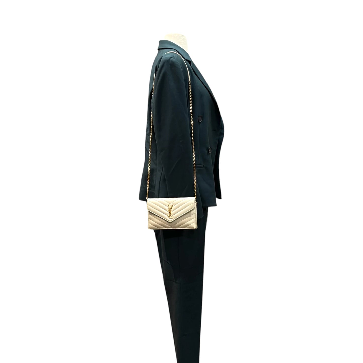 Saint Laurent Envelope Matelasse Crossbody