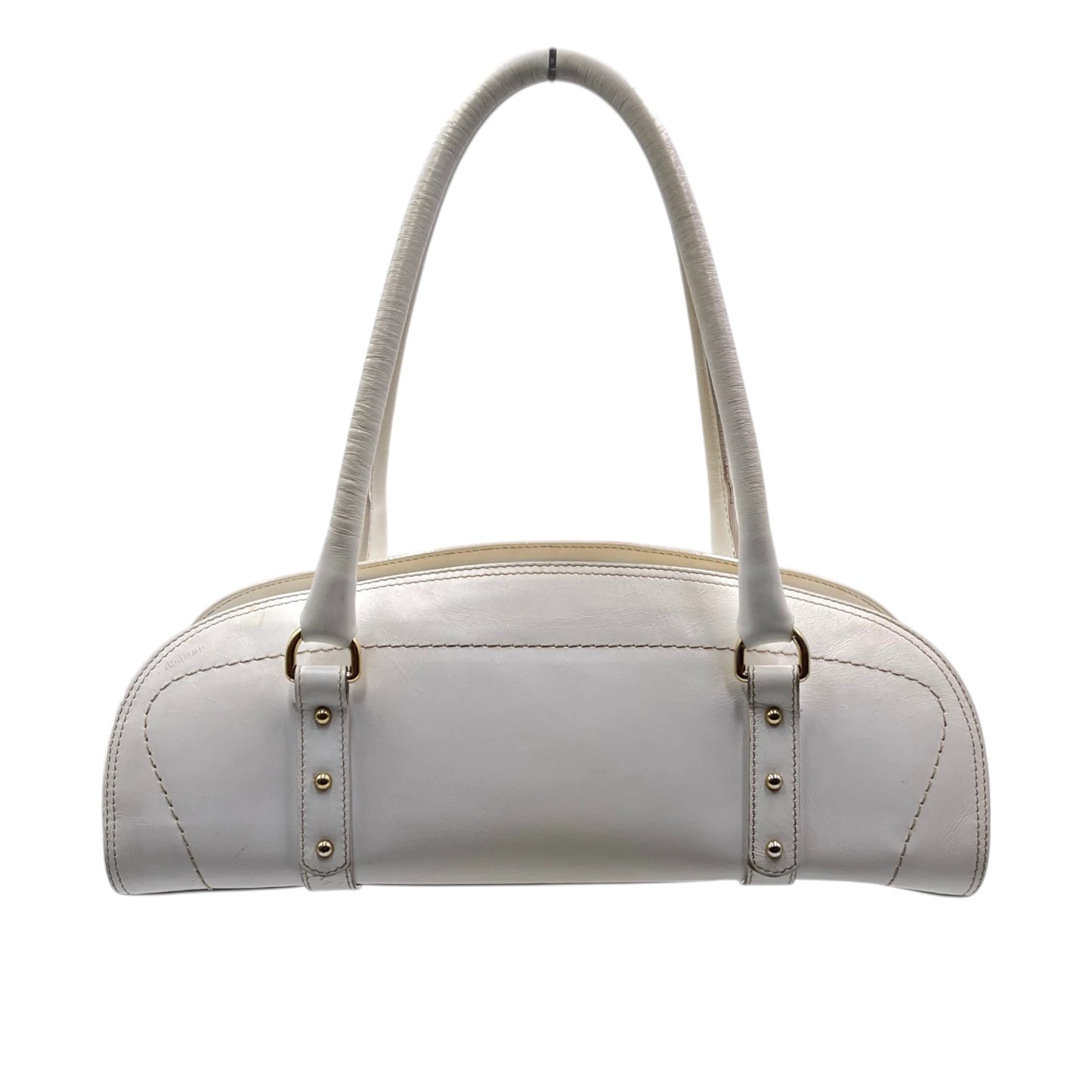 D&G White Leather Shoulder Bag
