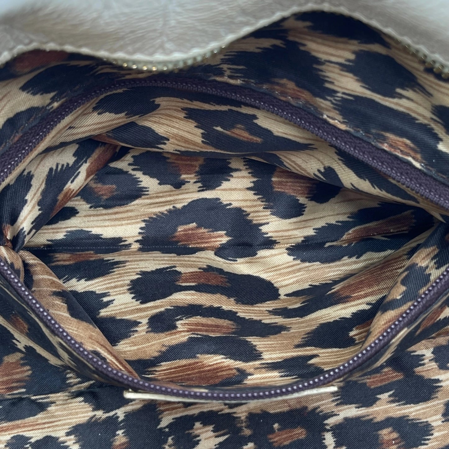 D&G White Leather Shoulder Bag