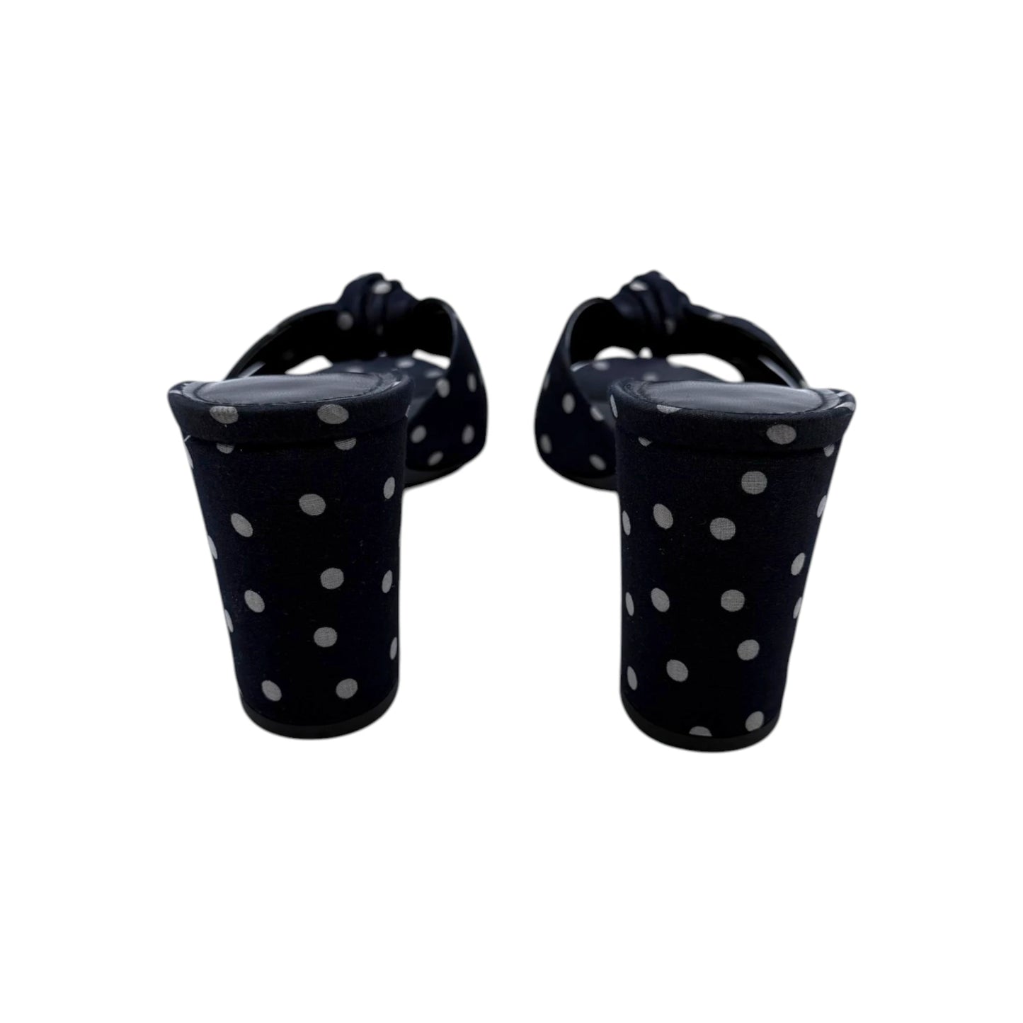 Saint Laurent Bianca Polka-Dot Mule