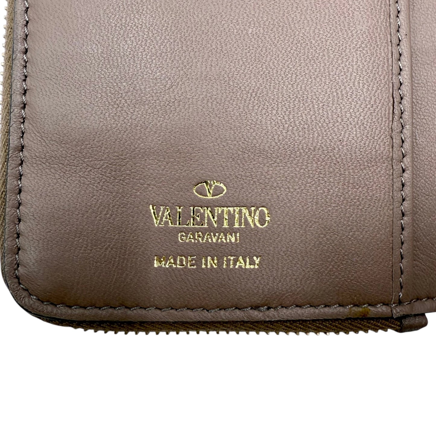 Valentino Garavani Clay Leather Wallet