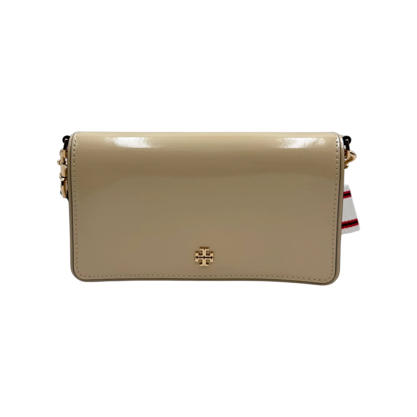 Tory Burch Cream Flap Crossbody Bag