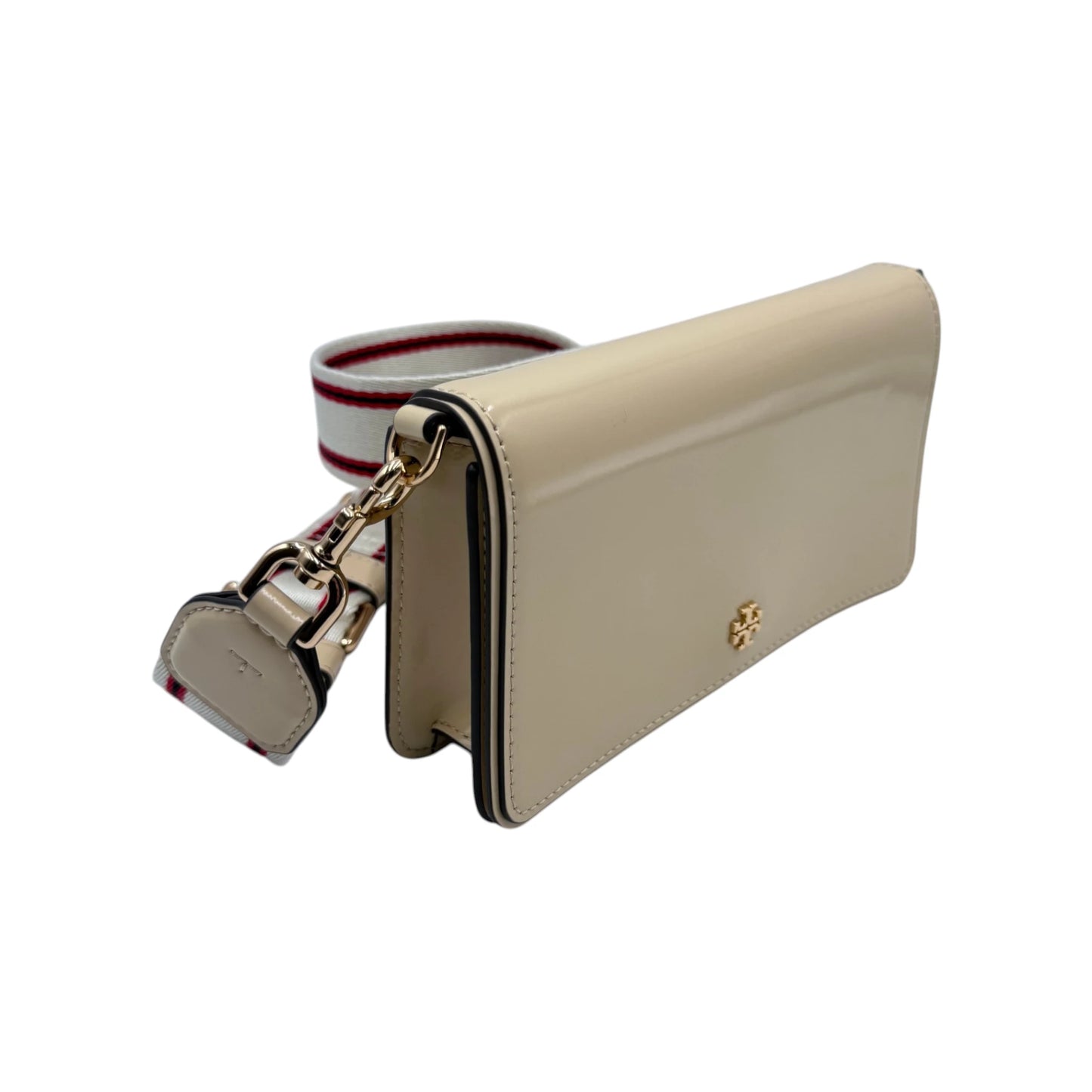 Tory Burch Cream Flap Crossbody Bag