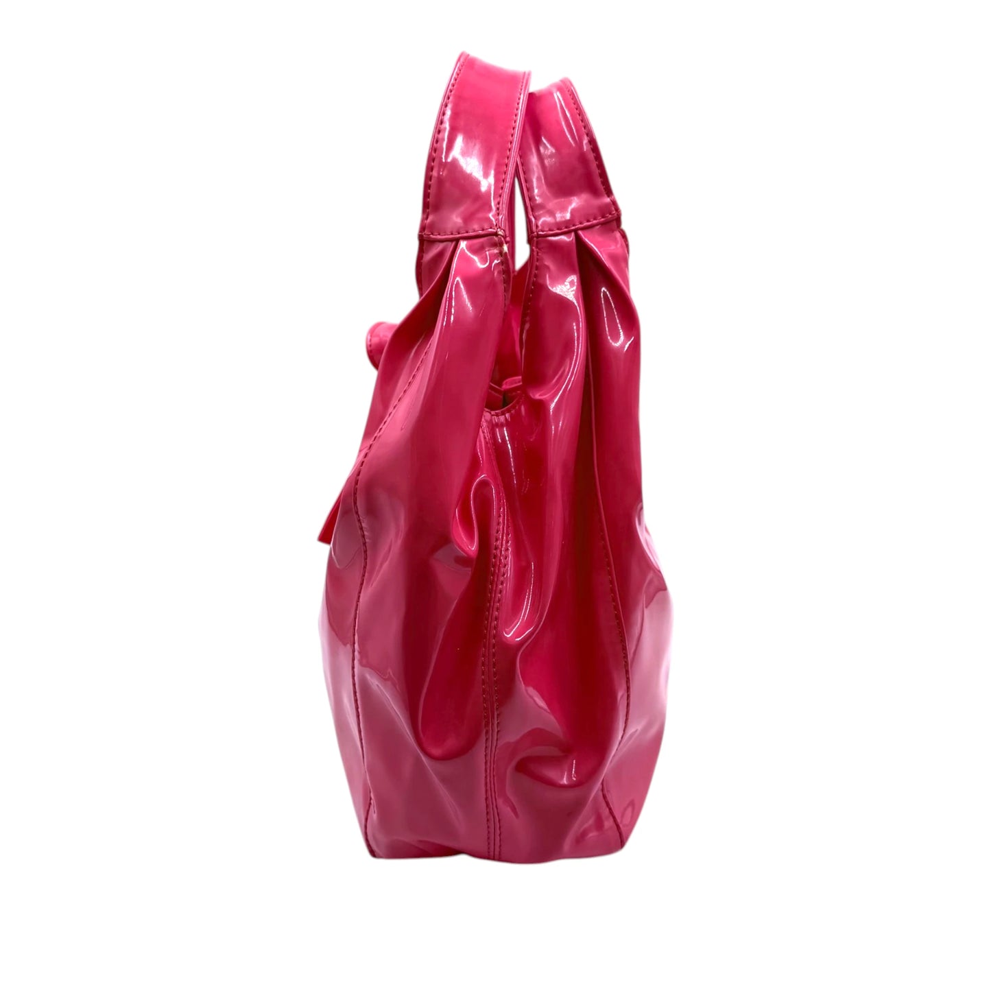 Valentino Garavani Pink Patent Top Handle Bag