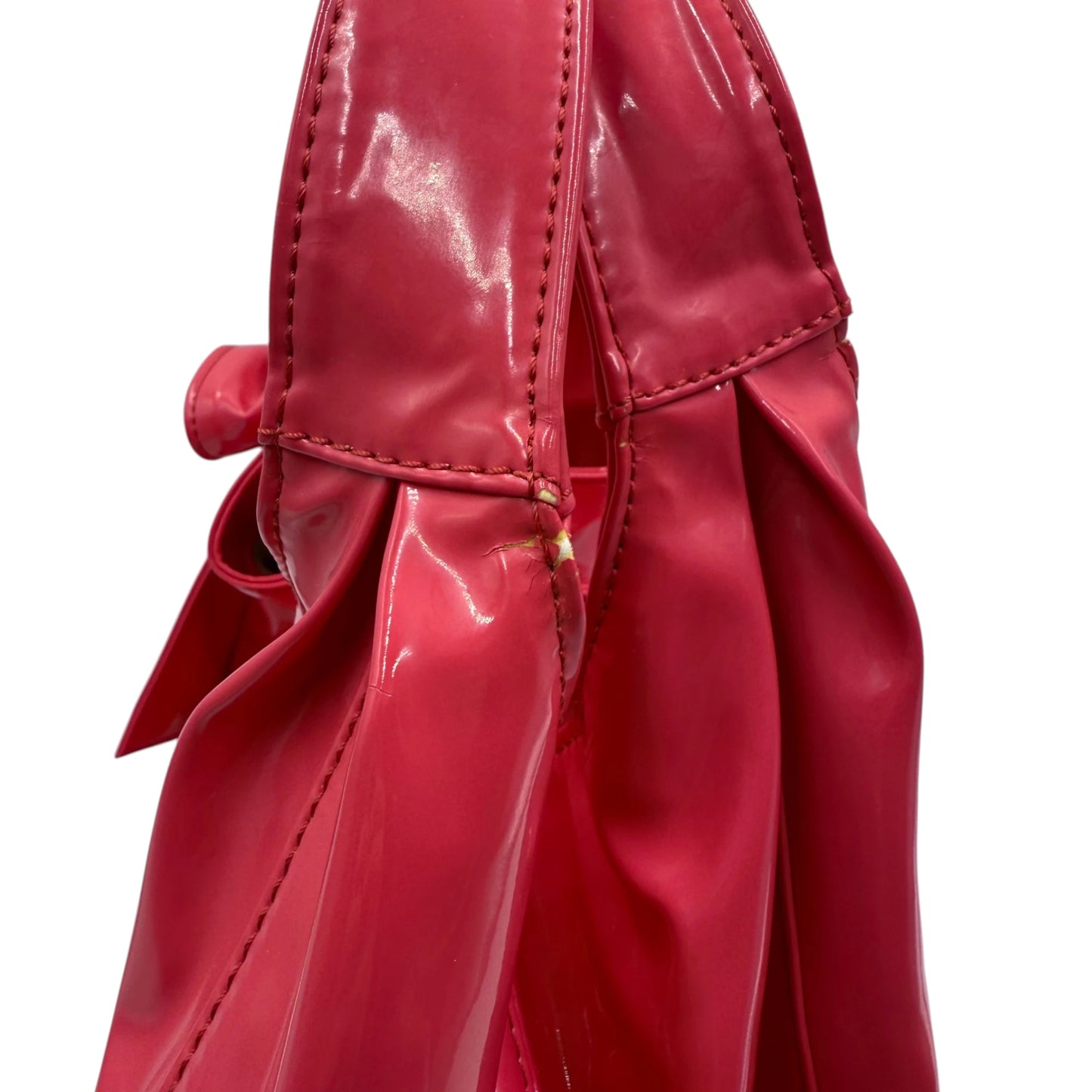 Valentino Garavani Pink Patent Top Handle Bag