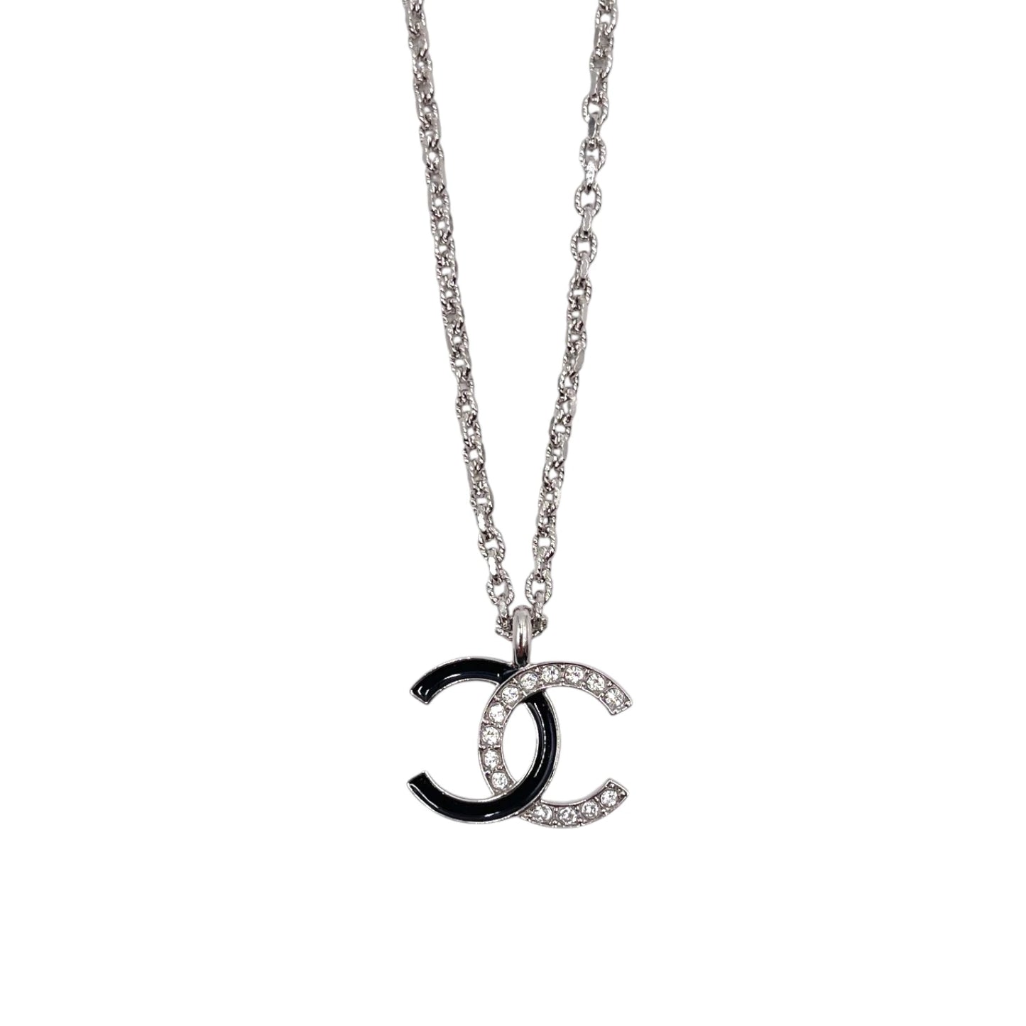 Chanel Two-Tone Rhinestone Necklace