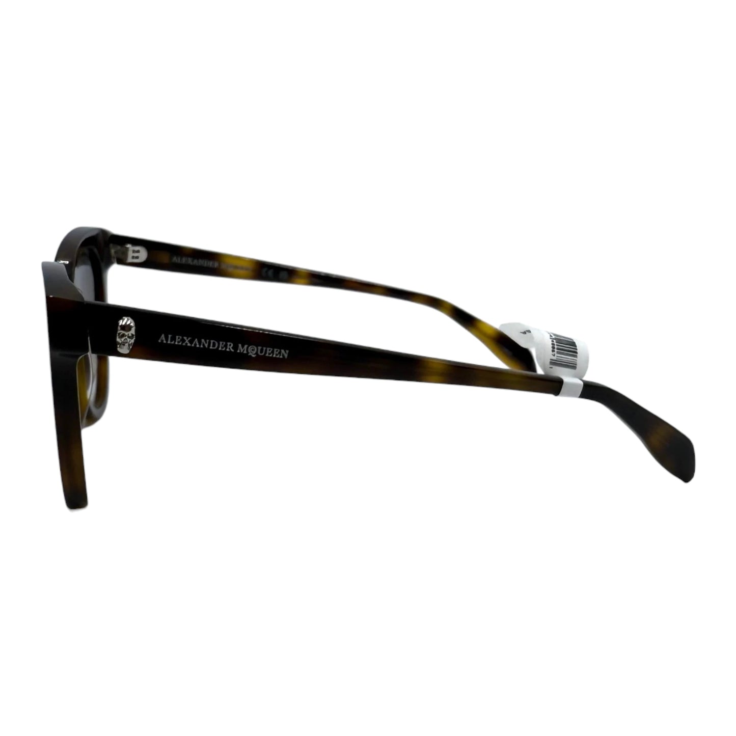 Alexander McQueen Wayfarer Tortoise Sunglasses