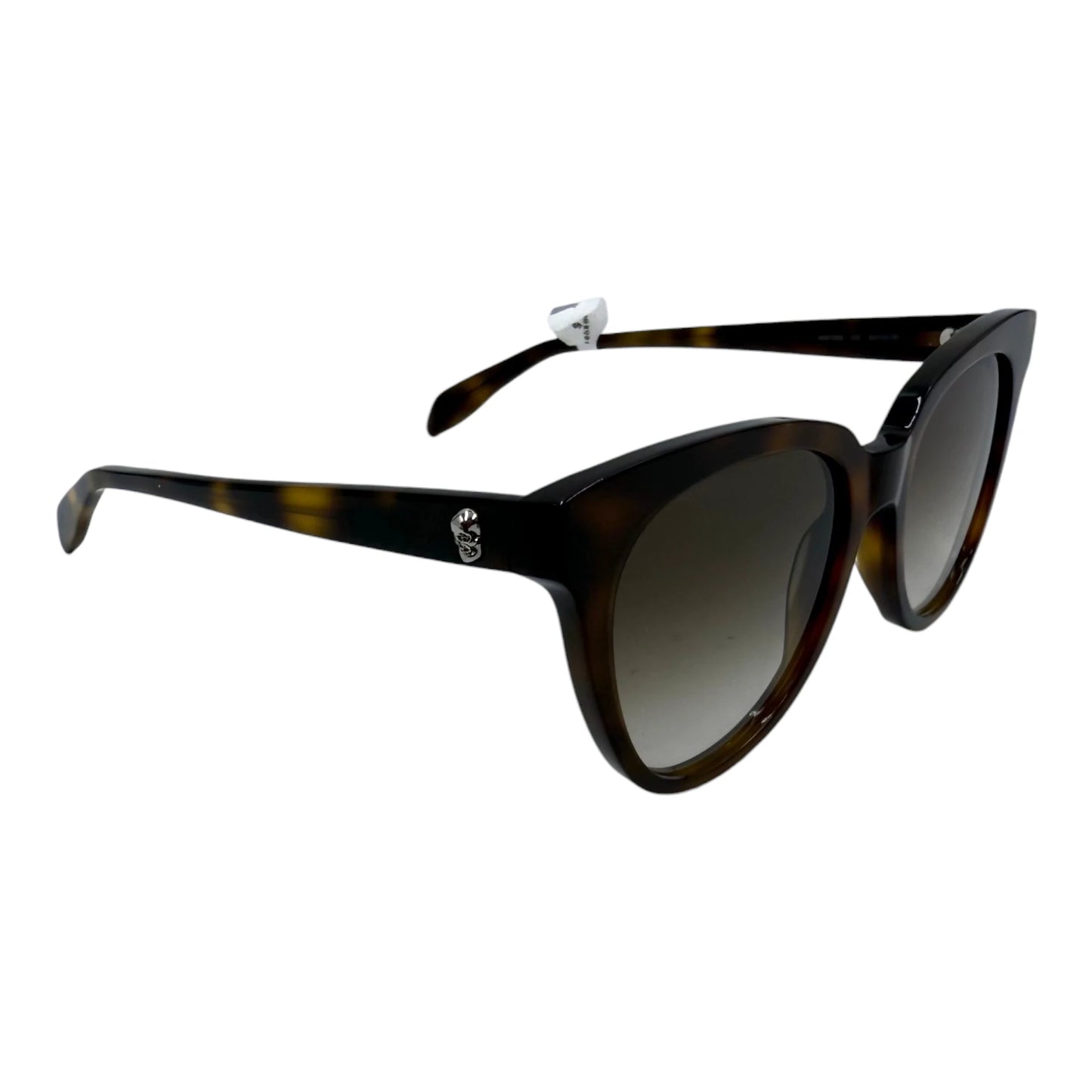 Alexander McQueen Wayfarer Tortoise Sunglasses