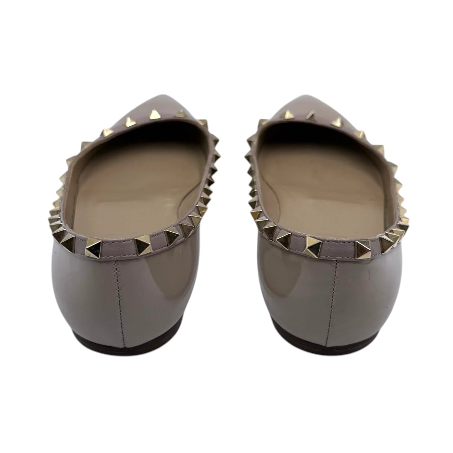Valentino Garavani Nude Rockstud Flats