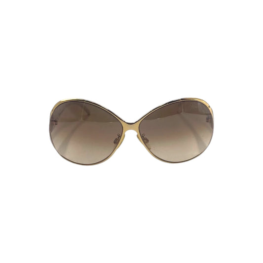 Roberto Cavalli Ore 333S Gold/White Sunglasses