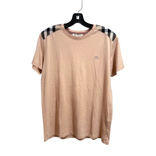 Burberry Check Shoulder T-Shirt