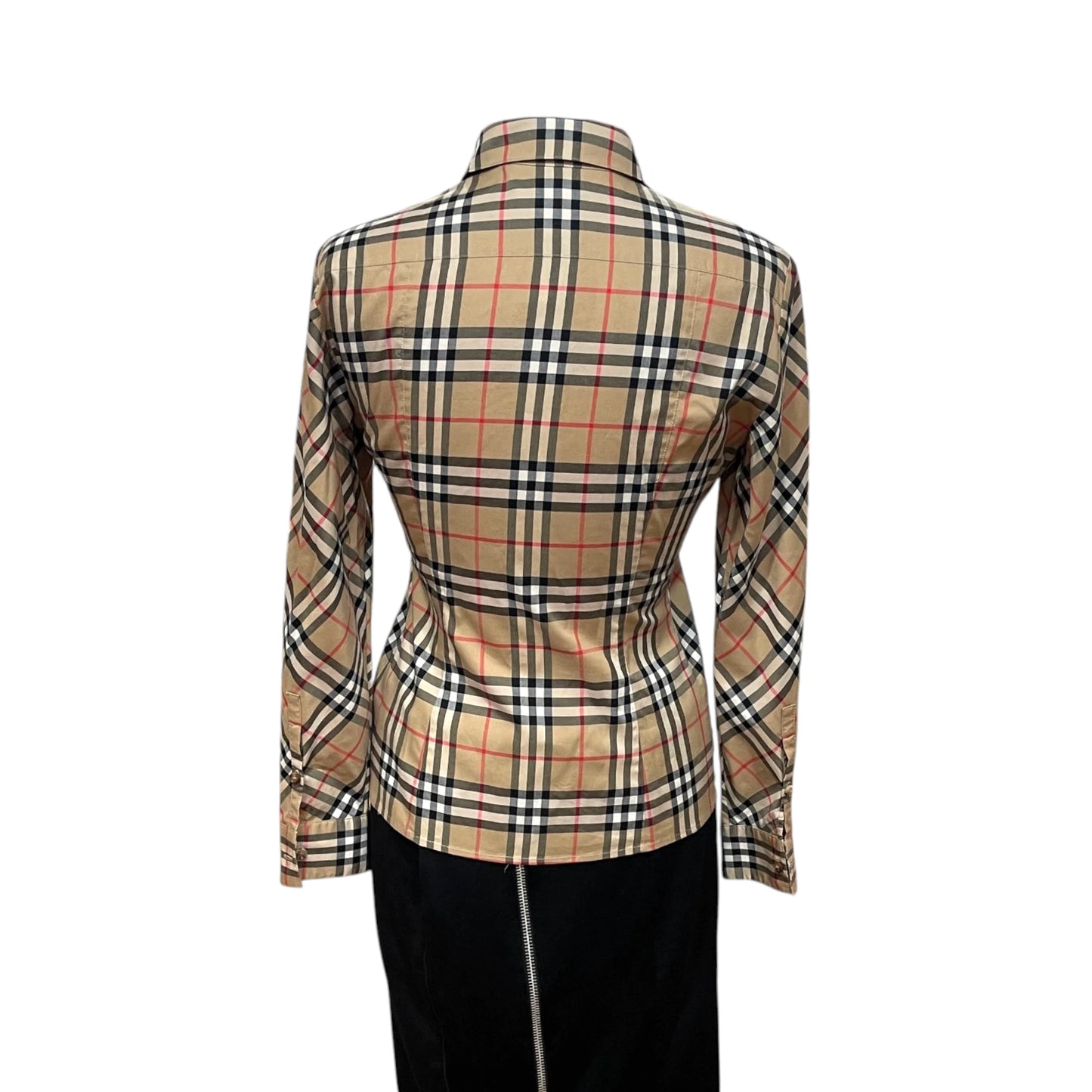 Burberry Check Button-Down Shirt