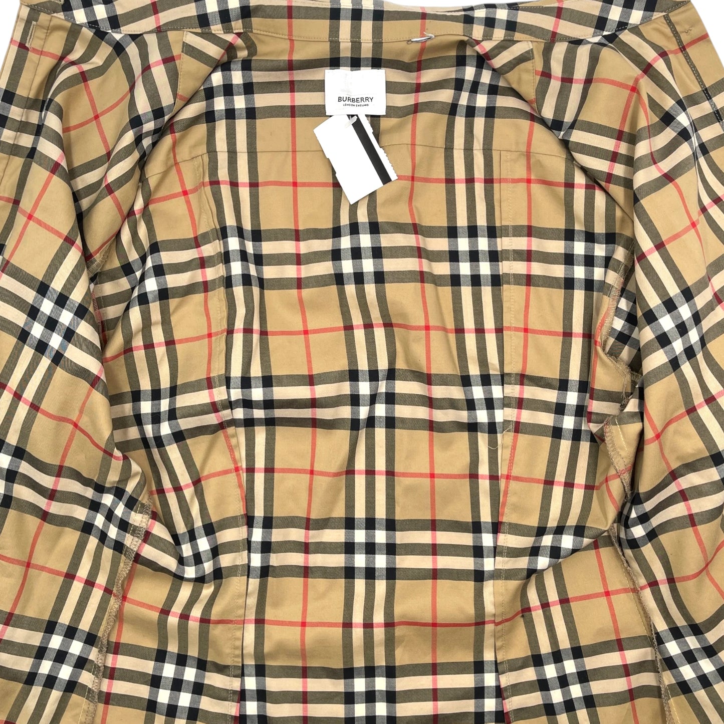 Burberry Check Button-Down Shirt