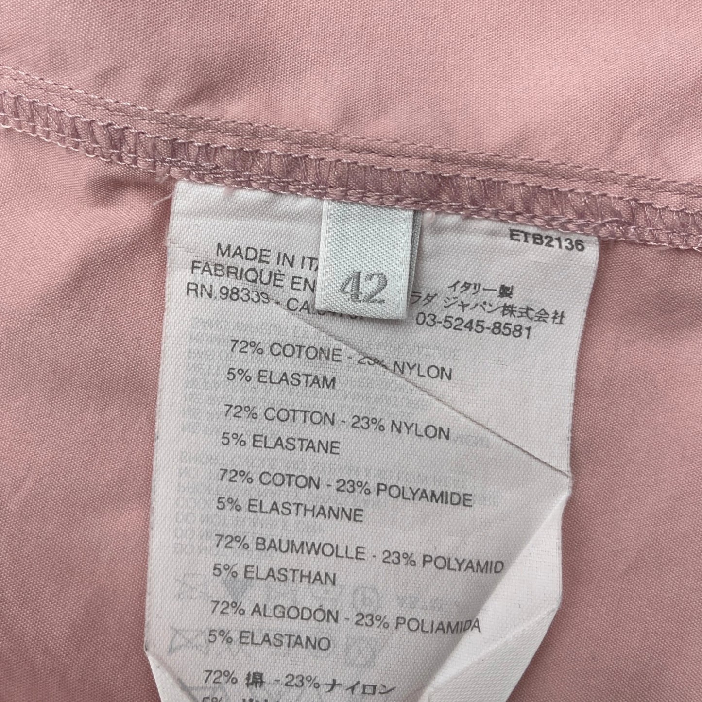 Prada Pink Shirt Dress