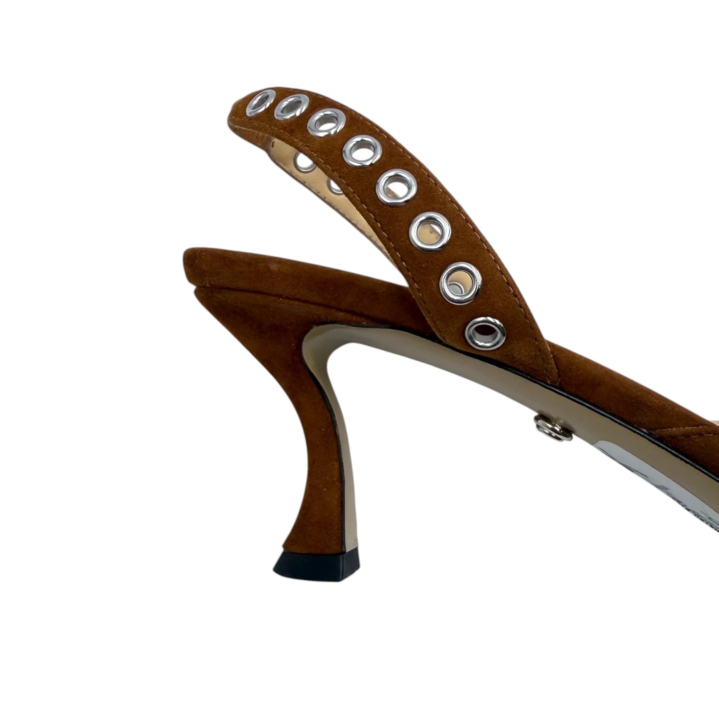 Mach & Mach Le Cadeau Stud-Embellished Slingback Pumps