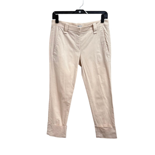 Brunello Cucinelli Ecru Cropped Pant