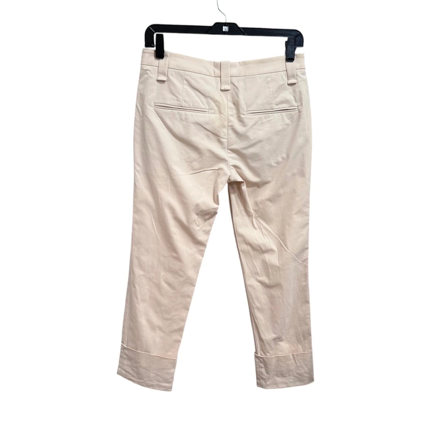 Brunello Cucinelli Ecru Cropped Pant