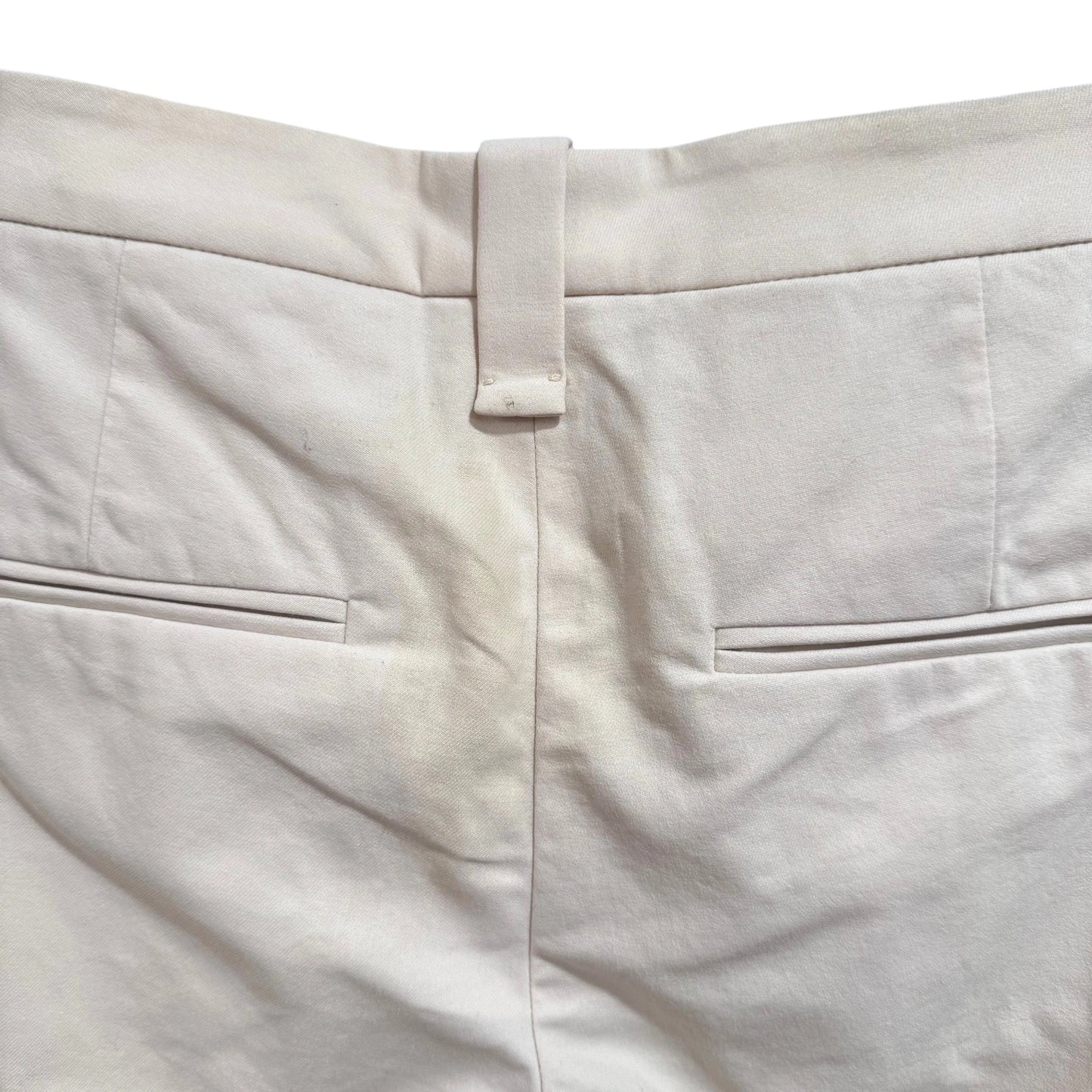 Brunello Cucinelli Ecru Cropped Pant