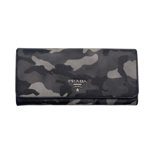 Prada Saffiano Camouflage Wallet