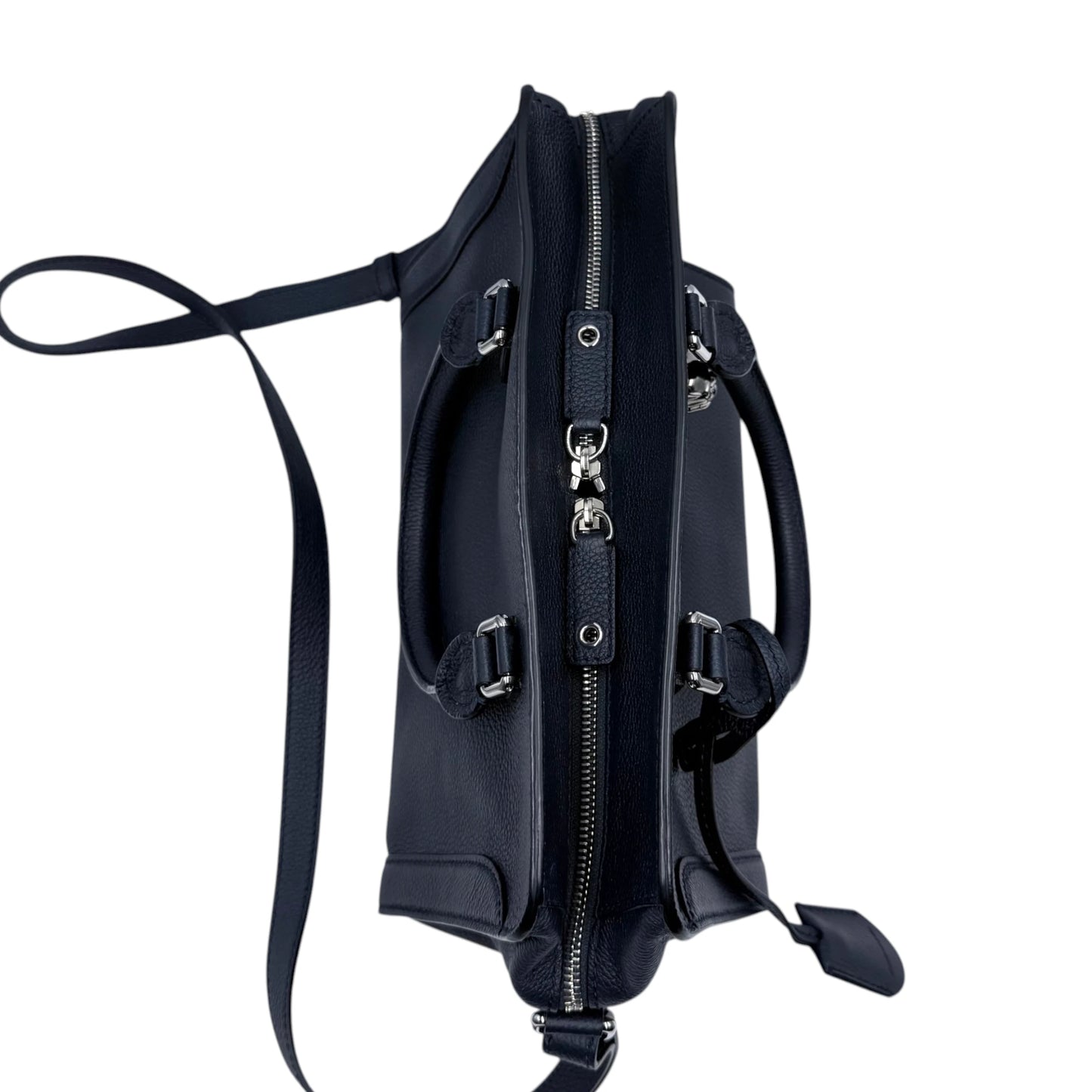 Alexander McQueen Pebbled Skull Padlock Bag