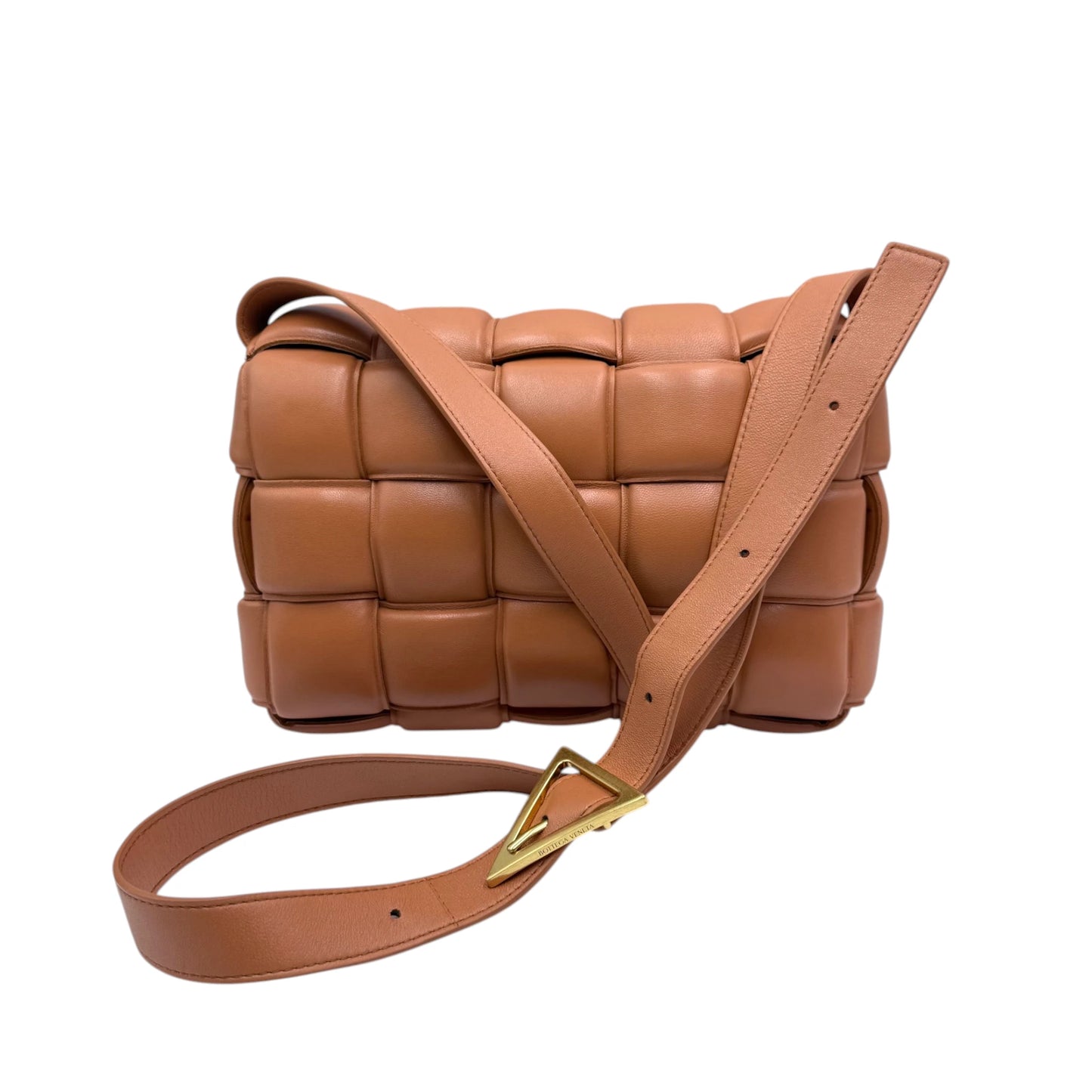 Bottega Veneta Camel Cassette Bag