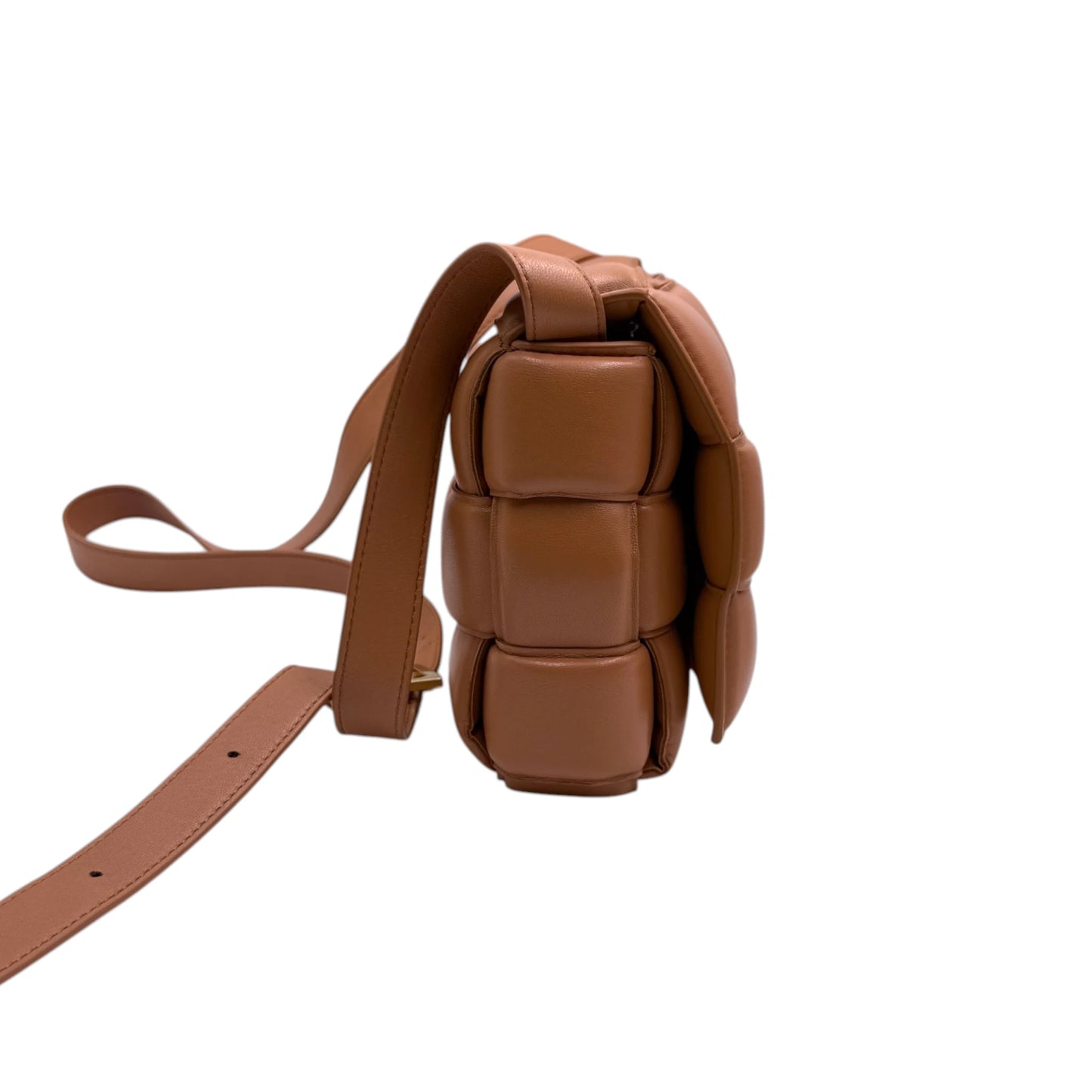 Bottega Veneta Camel Cassette Bag