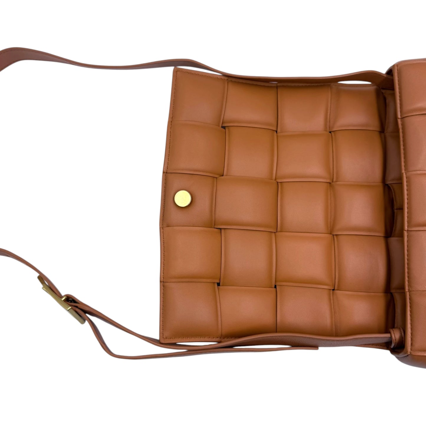 Bottega Veneta Camel Cassette Bag