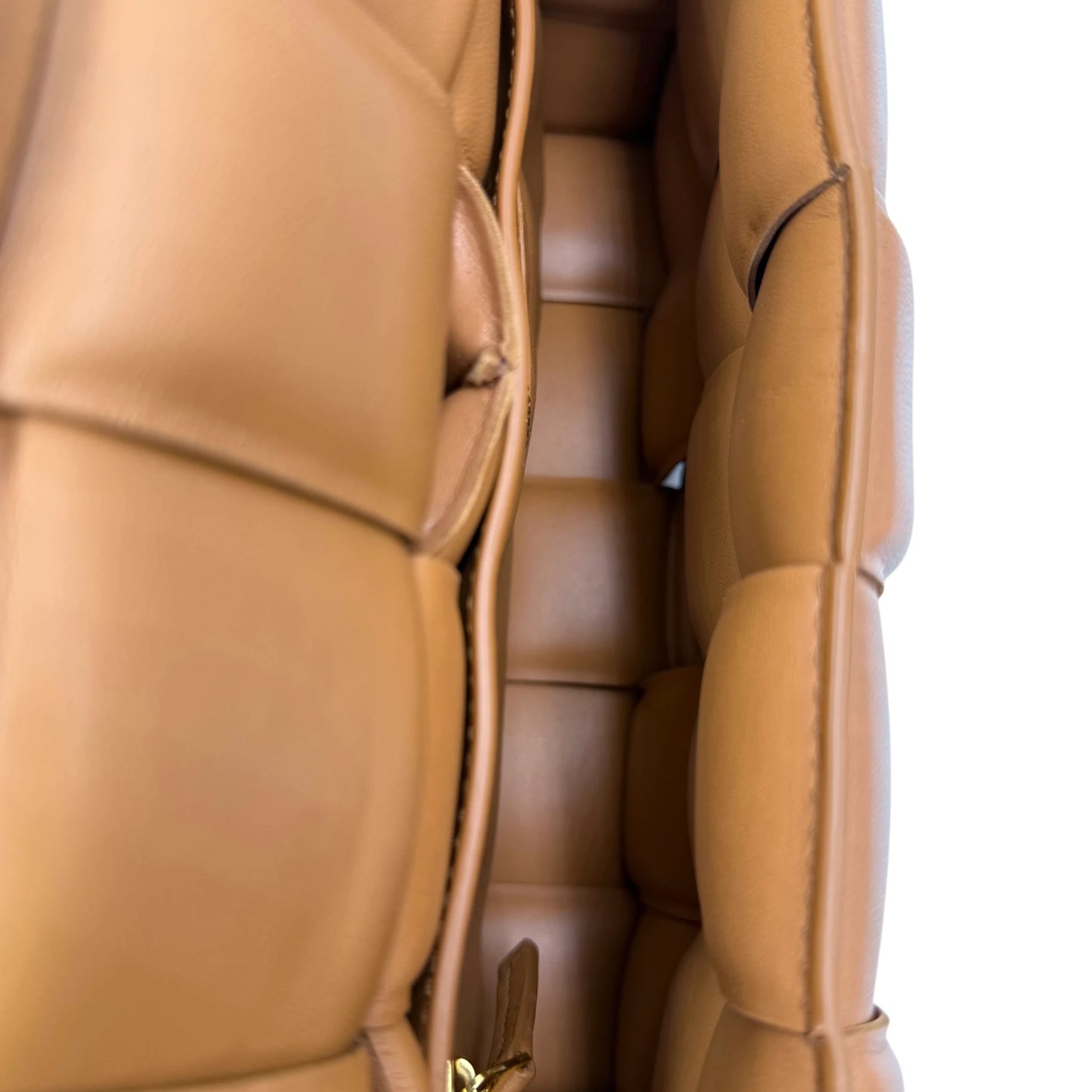 Bottega Veneta Camel Cassette Bag