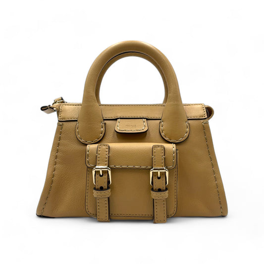 Chloe Edith Tan Grain Bag